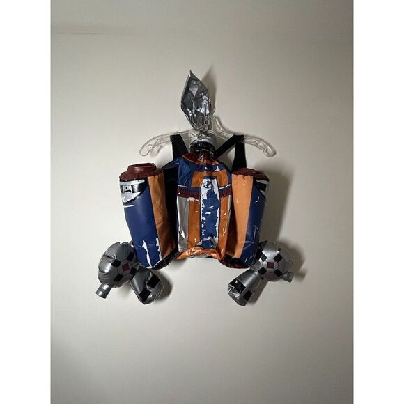STAR WARS BOBA FETT Inflatable PACK BACKPACK #8237 2008 Lucasfilm - Picture 1 of 4